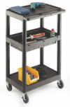 GI409L polyethylene shelf trolley