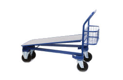Nestable flat bed